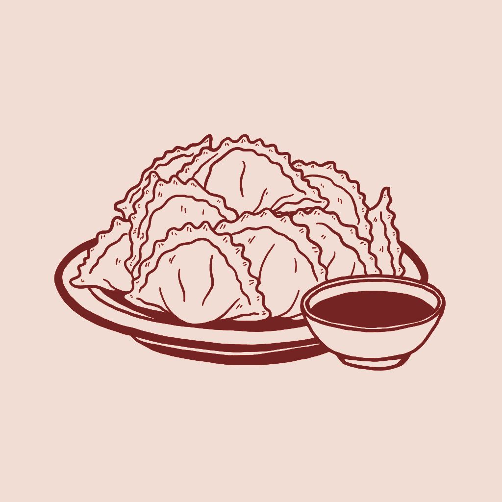 Ilustración de Tequeños rellenos de cerdo(12 piezas)